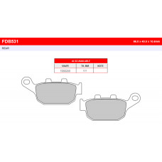 FE FDB531P = FDB531P-AXLE=R