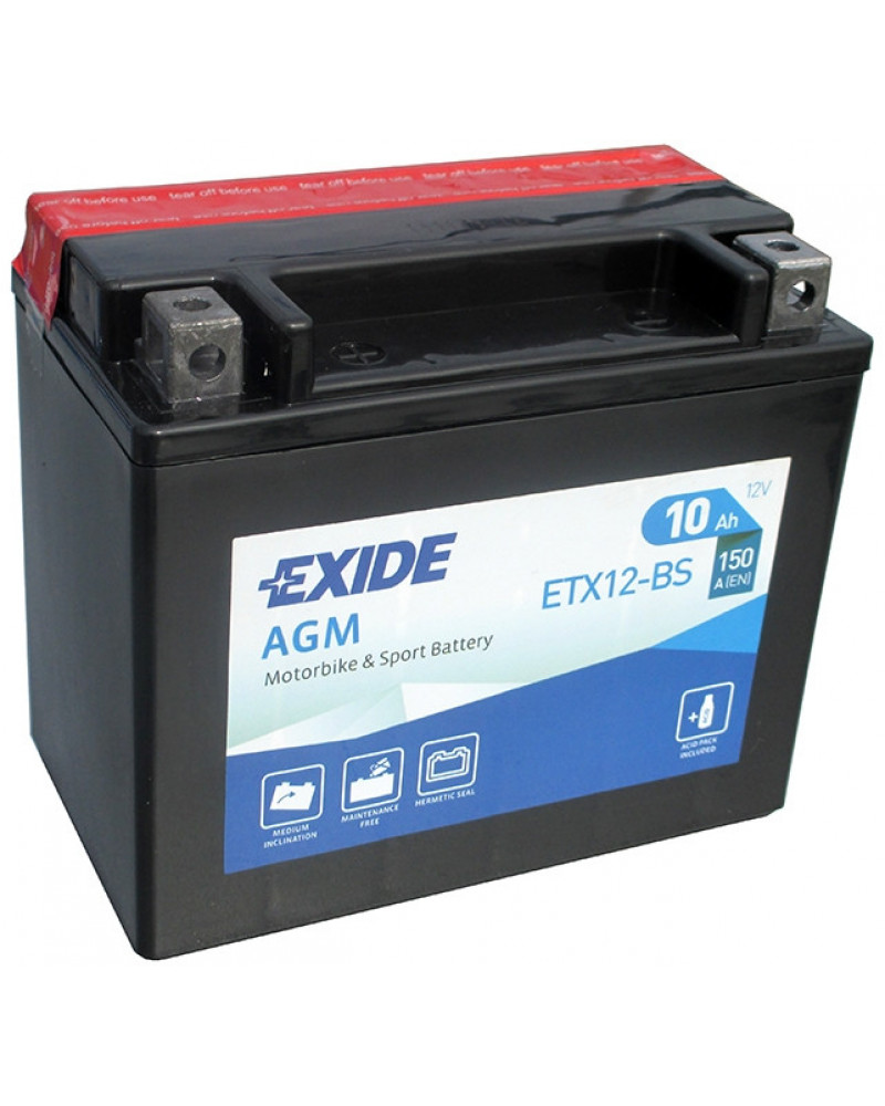 EXIDE YTX12-BS = ETX12-BS