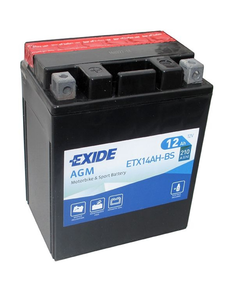 EXIDE ETX14AH-BS = YTX14AH-BS