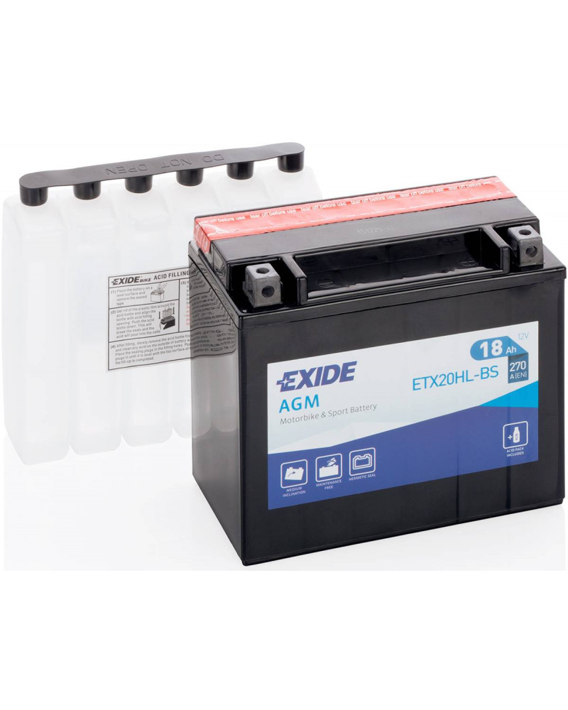 EXIDE ETX20HL-BS = YTX20HL-BS