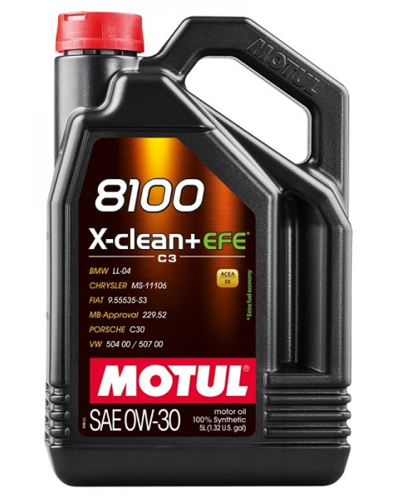 853951/8100 X-CLEAN+ EFE SAE 0W30 (5L)/111678