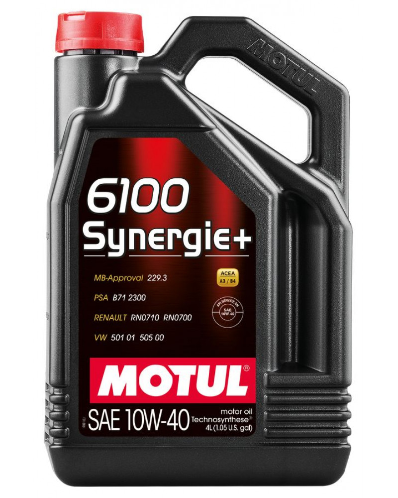 839441/6100 SYNERGIE+ SAE 10W40 (4L)/101491=109463