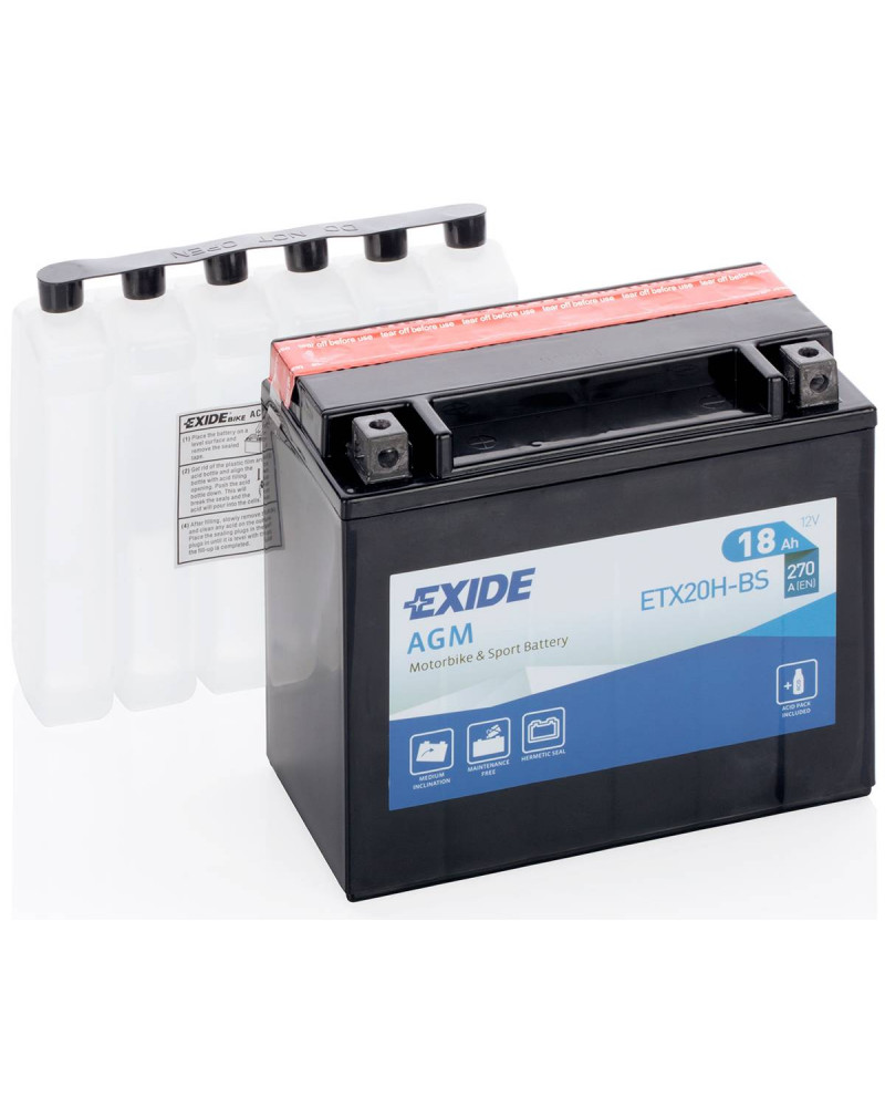 EXIDE ETX20H-BS = YTX20H-BS