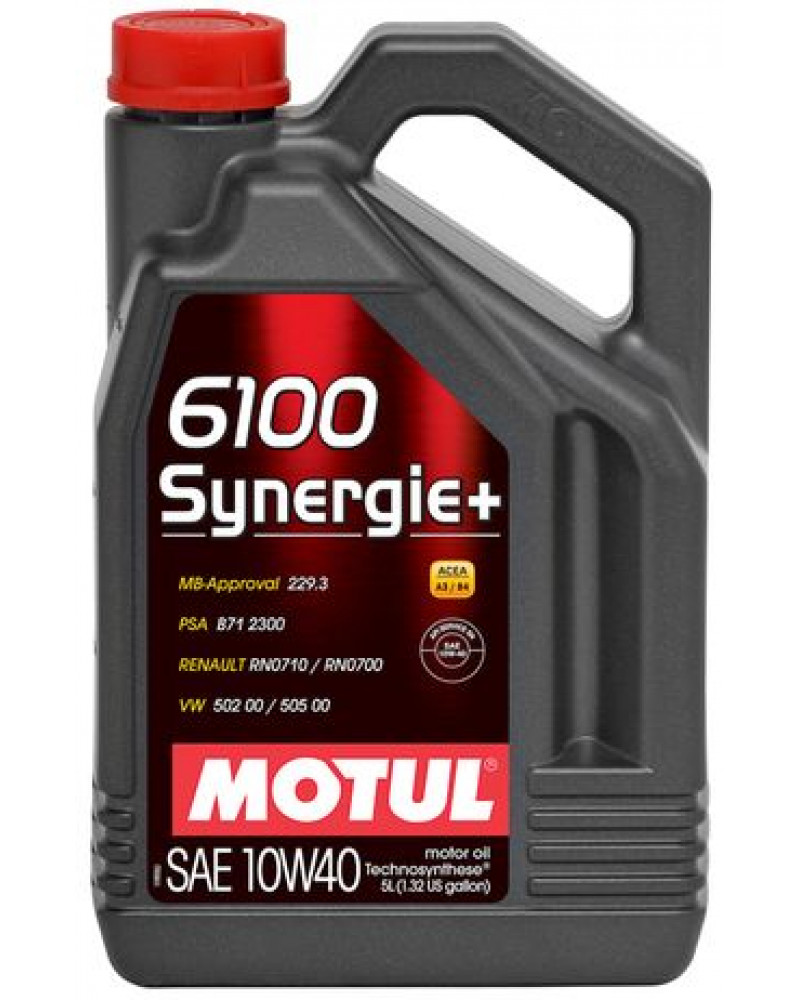 839451/6100 SYNERGIE+ SAE 10W40 (5L)/101493=108647