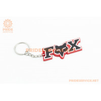 Брелок резиновий "FOX" 65х25