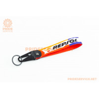 Брелок з карабіном "Repsol", червоний