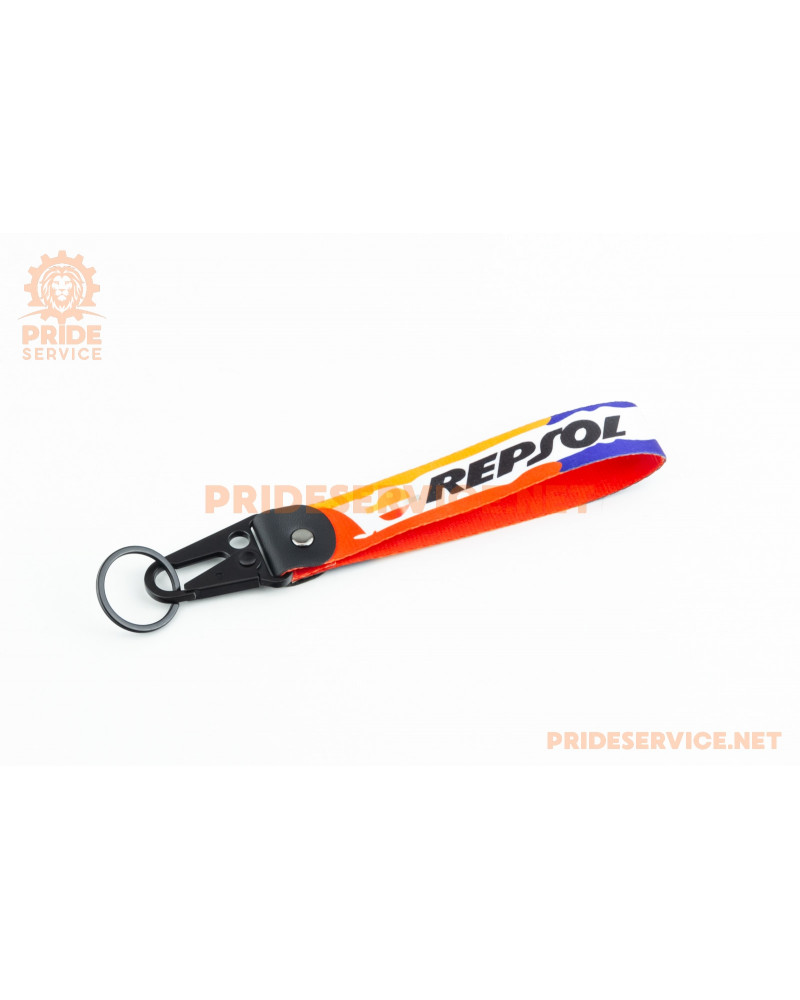 Брелок з карабіном "Repsol", червоний