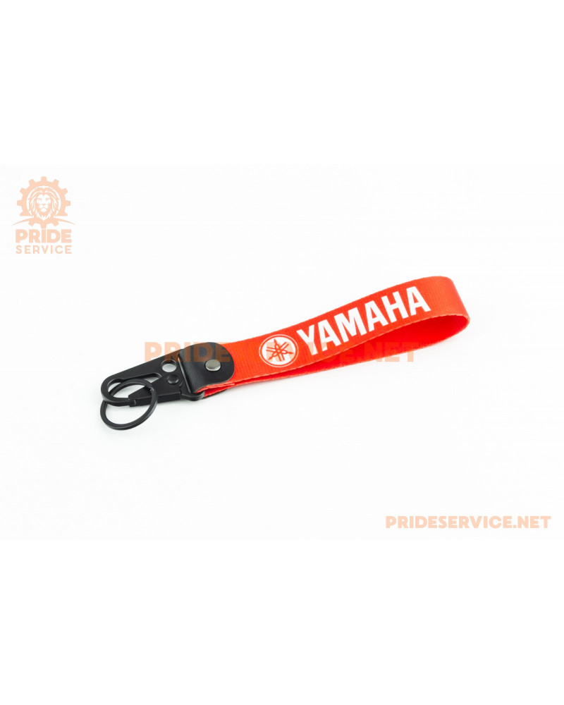 Брелок з карабіном "YAMAHA", червоний