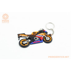 Брелок мотоцикл "Honda Repsol" 90х50мм