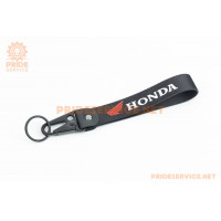 Брелок з карабіном "HONDA", чорний