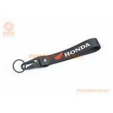 Брелок з карабіном "HONDA", чорний