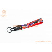 Брелок з карабіном "HRC", червоний Брелок з карабіном "HRC", червоний