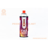 Газовий балон цанговий для пальників, портативних печей "X-TREME" ізобутан-пропан-бутан 220г