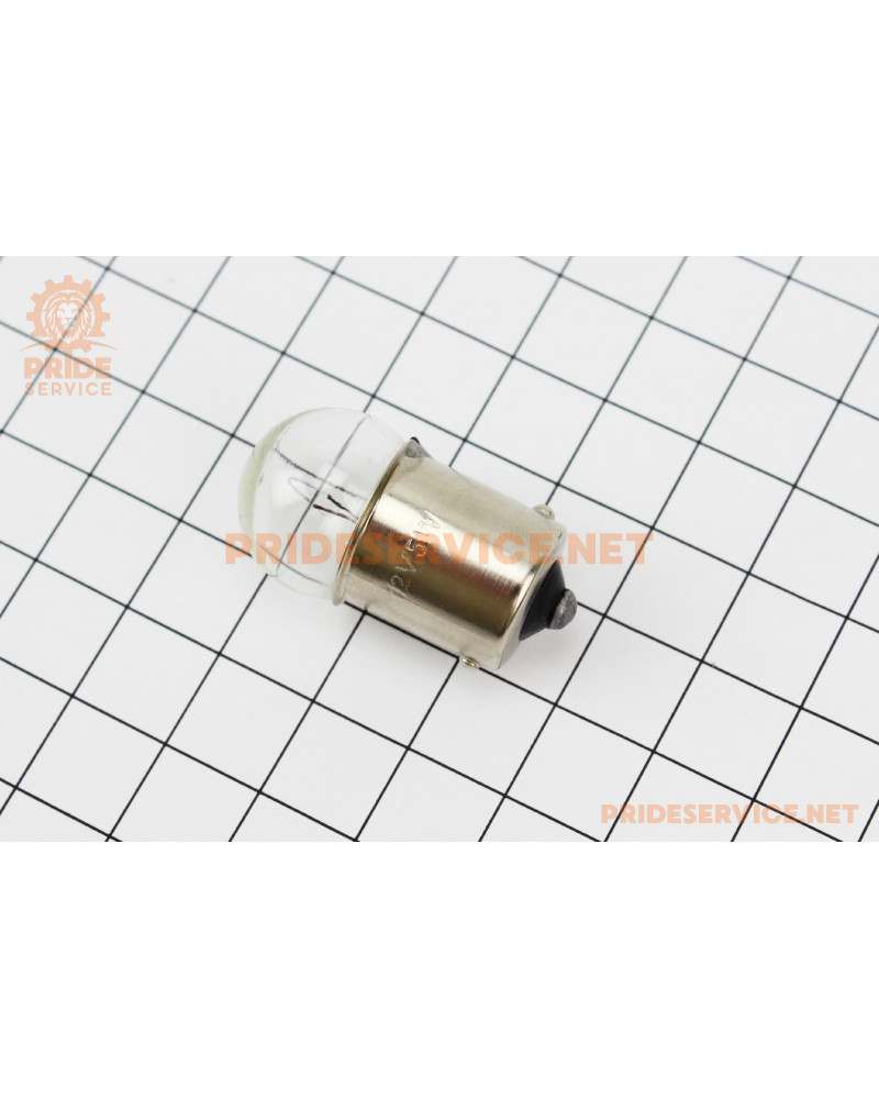 Лампа повороту (біла з цоколем) 12V/5W G18