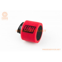 Фільтр повітряний нульовий 48мм 45град. "Циліндр" (поролоновий), червоний