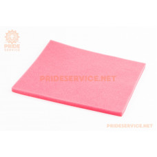 Фільтр повітряний поролон-"заготовка" 250x300мм з просоченням, червоний