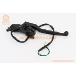 Важіль керма правий з кріпленням під дзеркало (М10 права) МОТО CG/CB