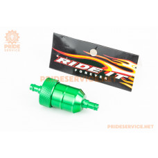 Фільтр паливний розбірний алюмінієвий (елемент-папір), зелений