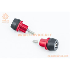 Заглушка керма-відбійник, к-кт 2шт малі, червоний