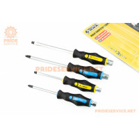 Викрутки ударні набір 6шт PH2x100;PH3x150;SL6x100;SL8x150 (40-1154)