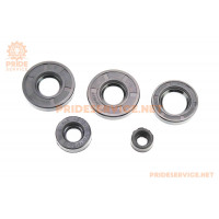 Сальники к-кт 5шт (8x16x7; 12x26x7; 17x40x7-2шт; 20x35x7) Карпати