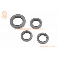 Сальники к-кт 4шт (19,8x30x5-2шт; 20x32x6; 27x42x7) двигуна