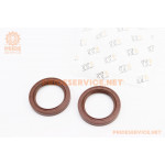 Сальник (45x62x8) к-кт 2шт, втулки піввісі (шестигранної), коричневий