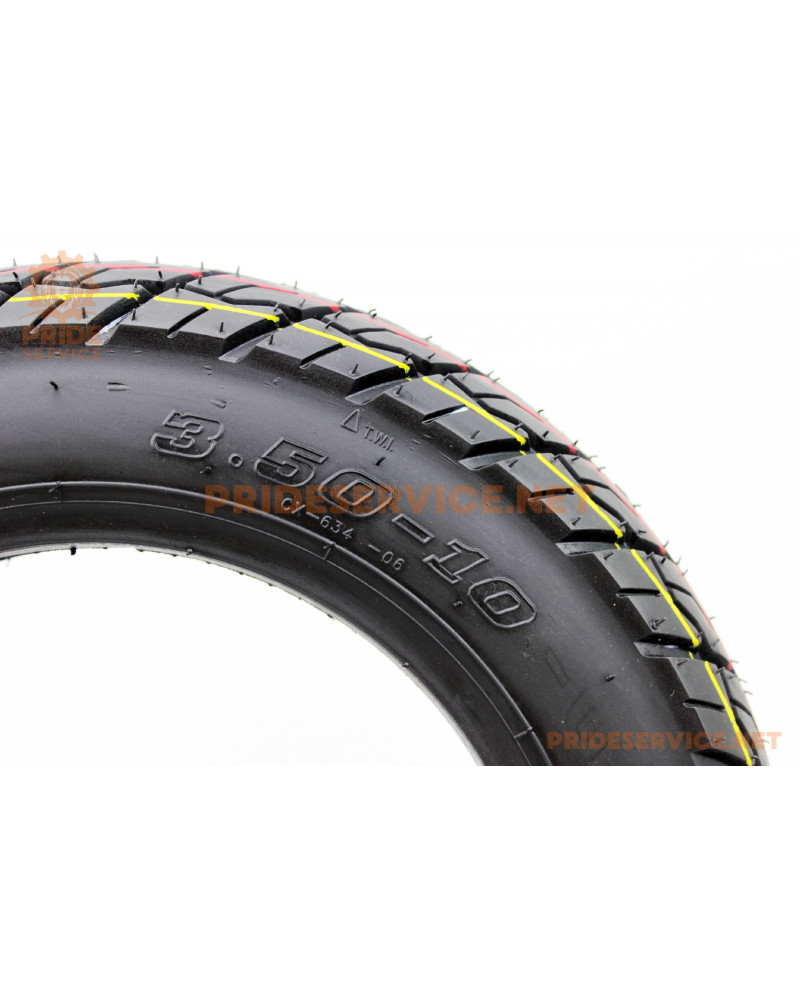 Шина 3,50-10 безкамерна, дорожня CX634