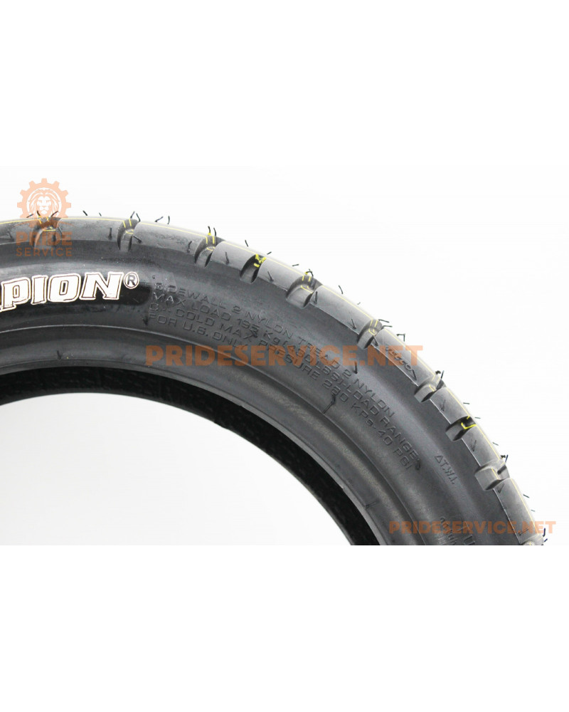 Шина 120/70-12 безкамерна, дорожня DX-078