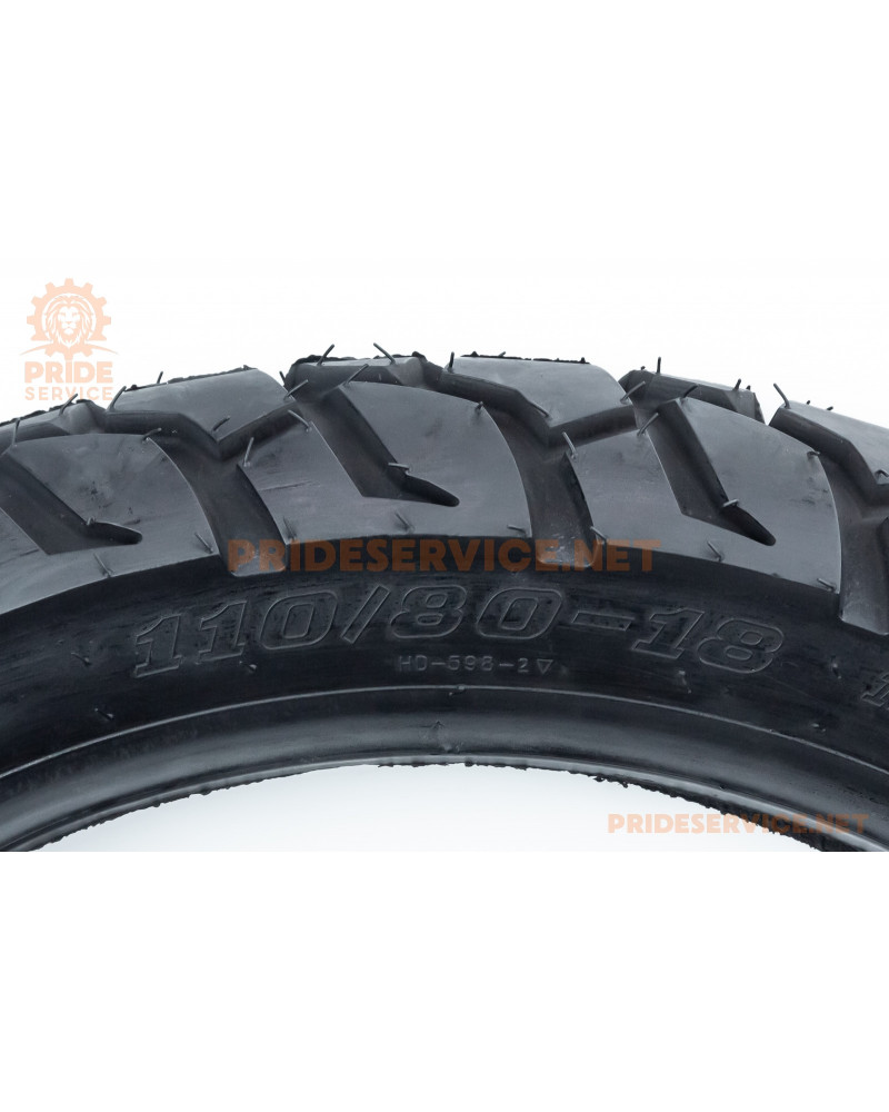 Шина 110/80-18 шипована HD-598