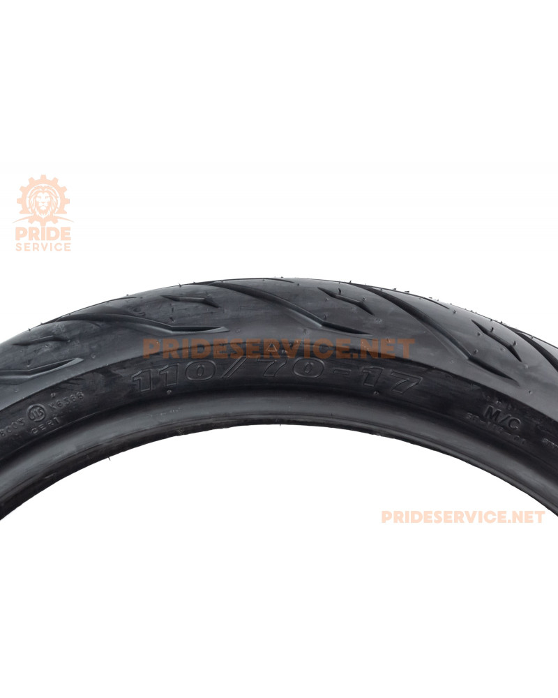 Шина 110/70-17 безкамерна, шосейний малюнок SEA HAWK SB-115