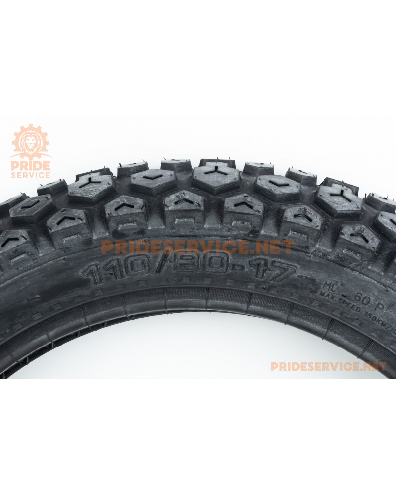 Шина 110/90-17 безкамерна, шипована RAVO Шина 110/90-17 безкамерна, шипована RAVO