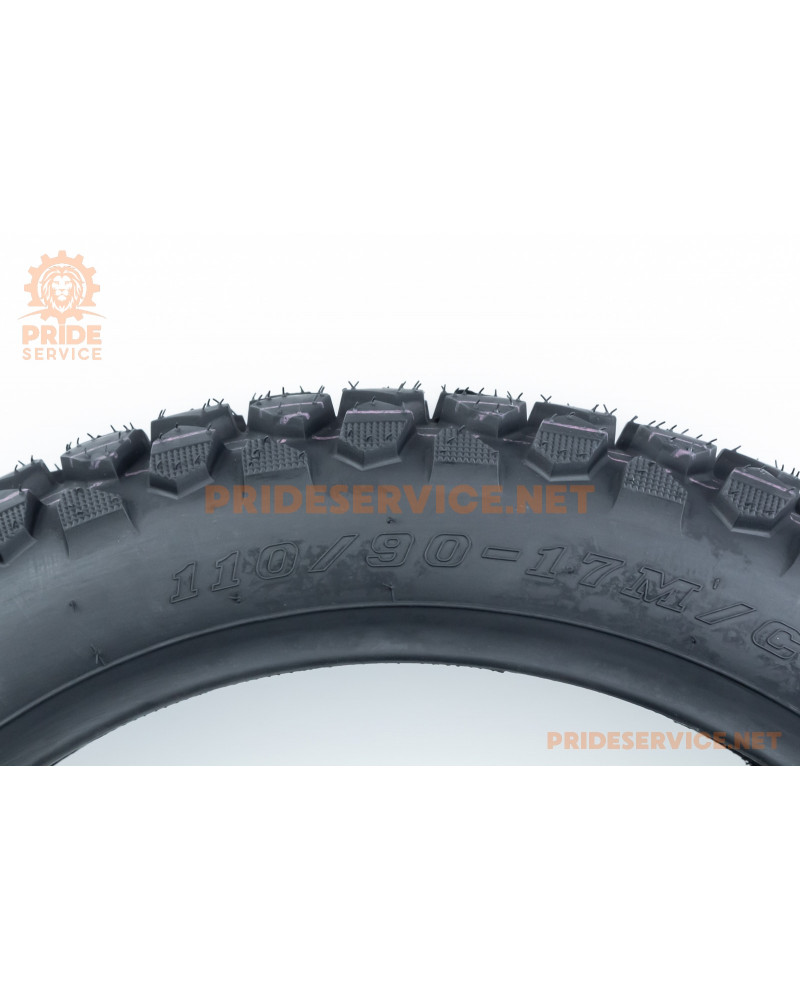 Шина 110/90-17 безкамерна, шипована CROSS H-871