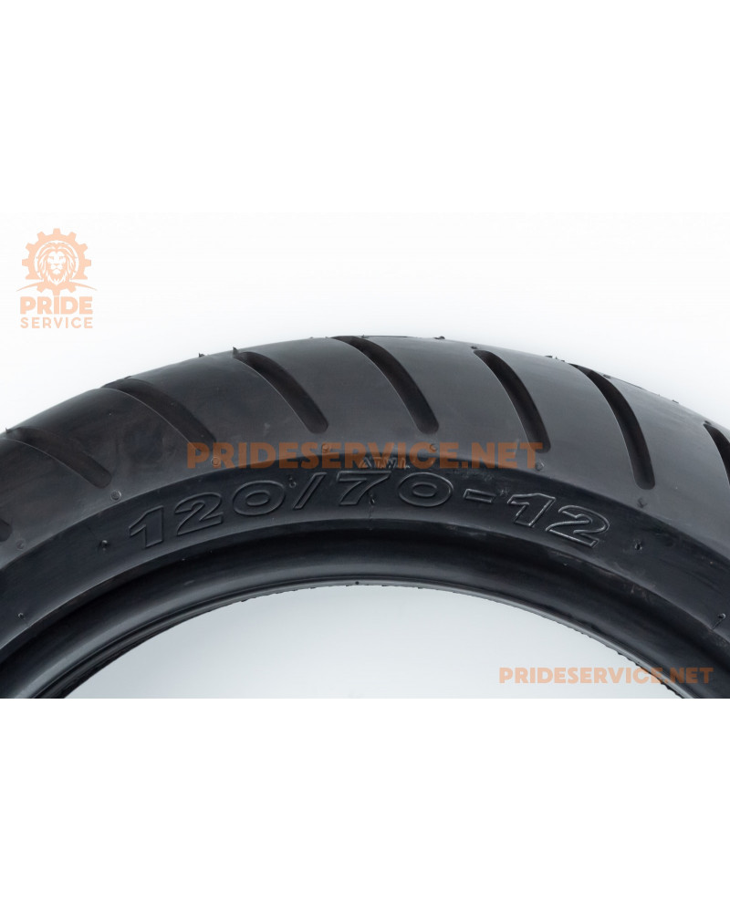 Шина 120/70-12 безкамерна, дорожня 6033