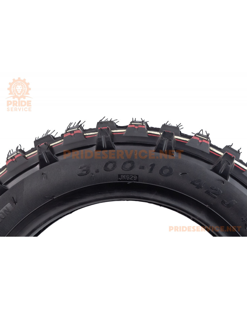 Шина 3,00-10 шипована CROSS JK629