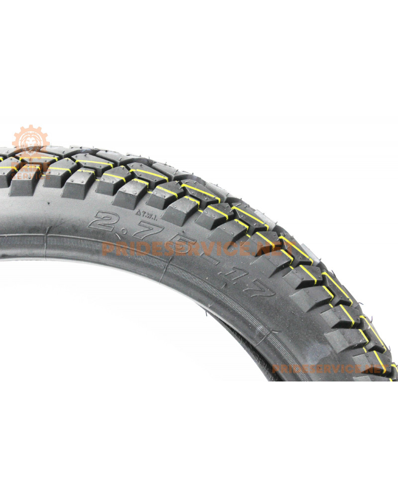 Шина 2,75-17 шипована DX-032