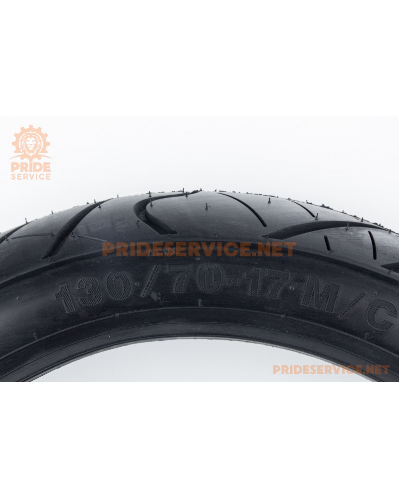 Шина 130/70-17 безкамерна, шосейний малюнок TOP GEAR Шина 130/70-17 безкамерна, шосейний малюнок TOP GEAR