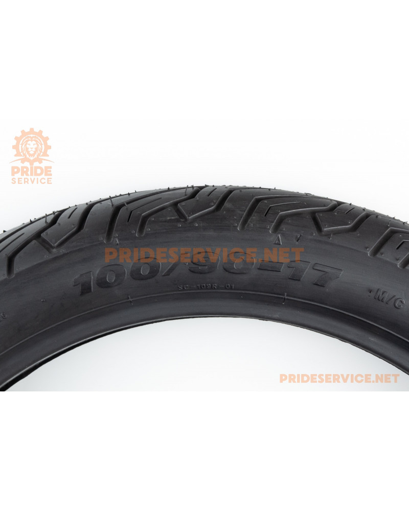 Шина 100/90-17 безкамерна, шосейний малюнок URBAN GRIP SC-109