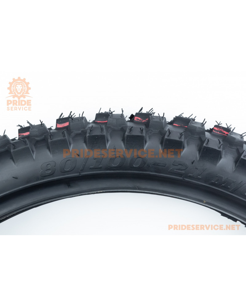 Шина 80/100-21 шипована CROSS 710/638