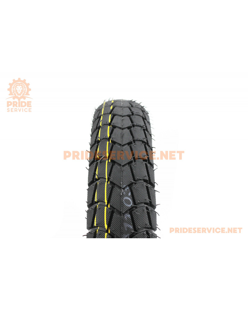 Шина 3,00-10 безкамерна, дорожня DX-046