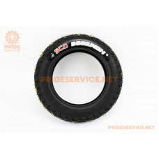 Шина 3,00-10 безкамерна, шипована DX-025