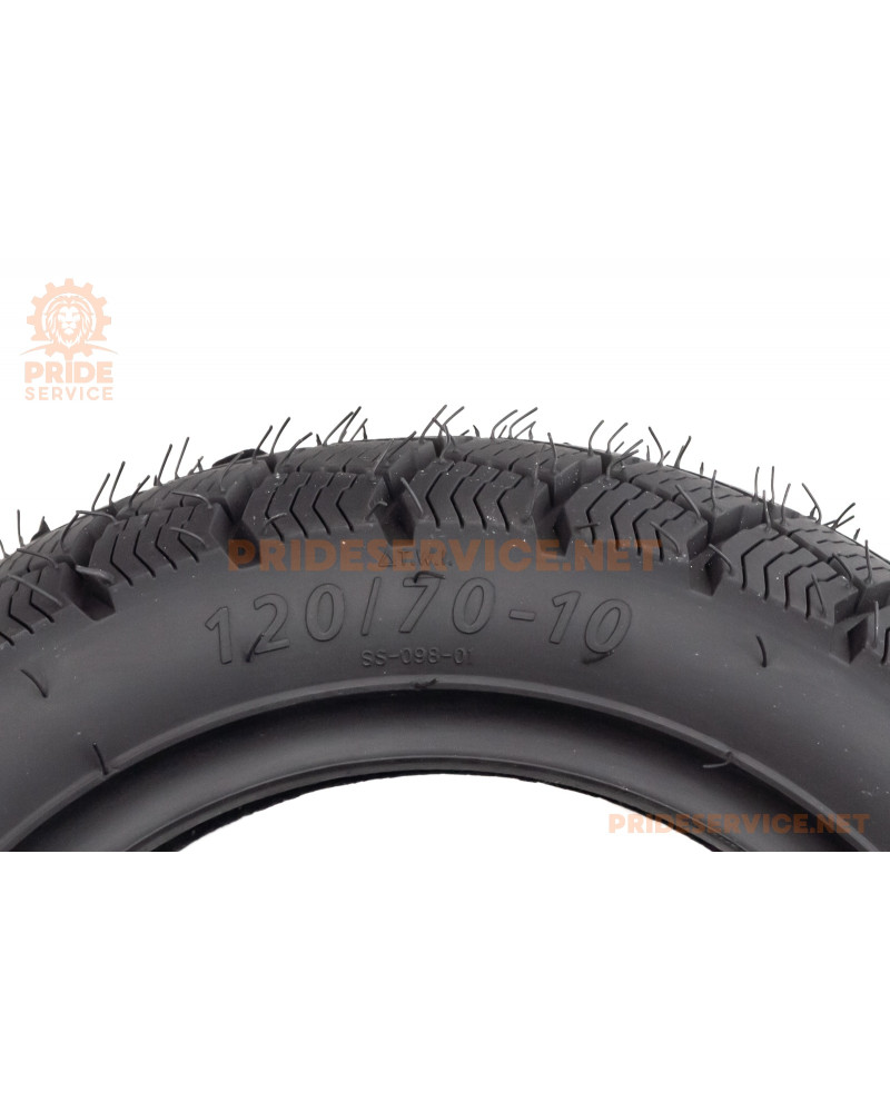 Шина 120/70-10 безкамерна, шипована SS-098