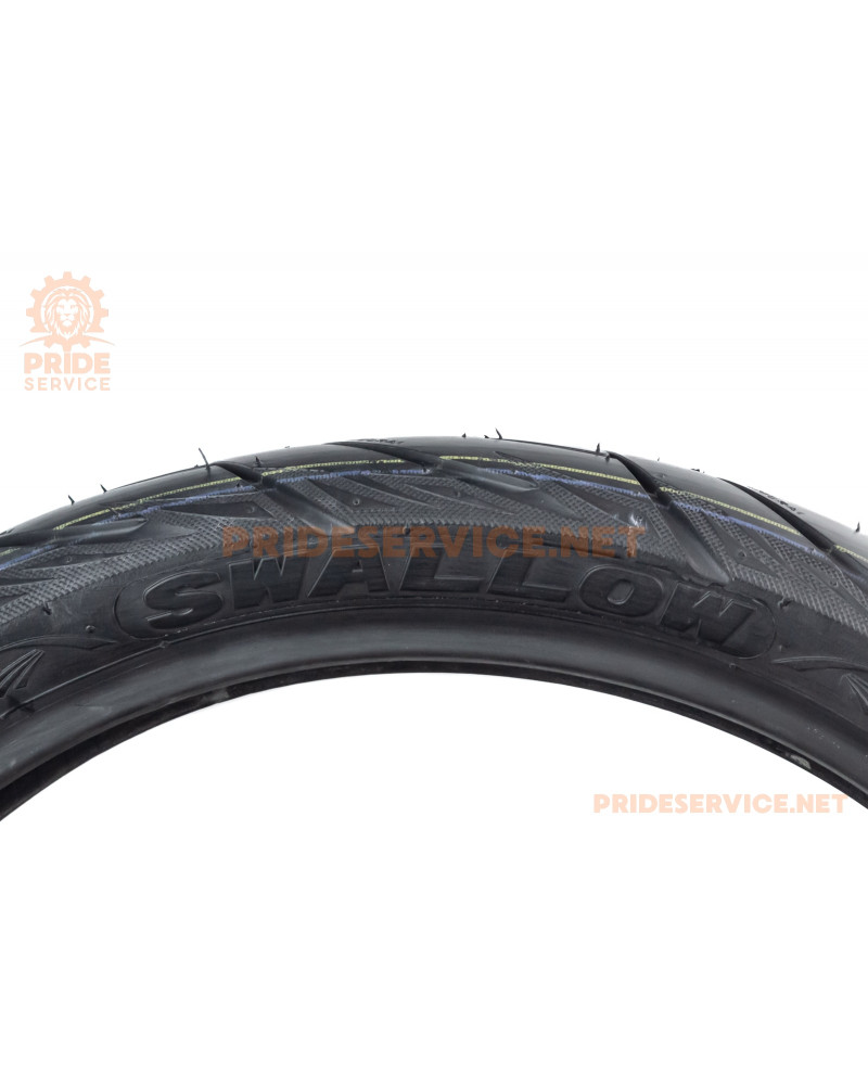 Шина 100/80-17 безкамерна, шосейний малюнок SAMURAI SB-128