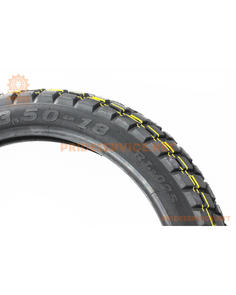 Шина 3,50-18 шипована DX-025