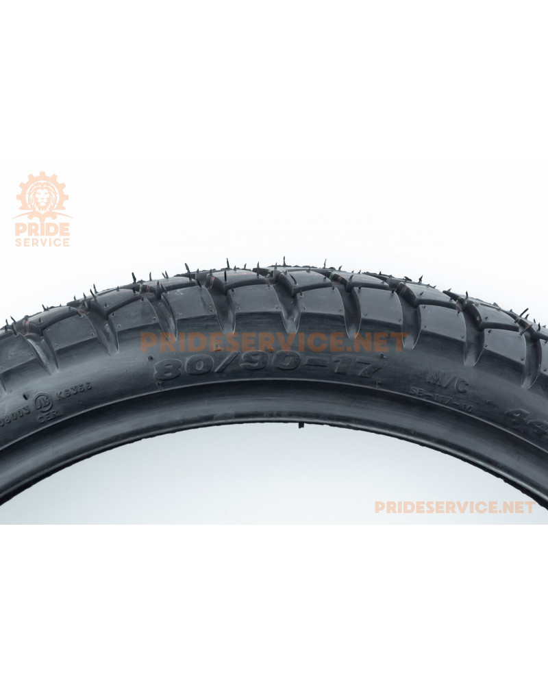 Шина 80/90-17 безкамерна, шипована STREET ENDURO SB-117