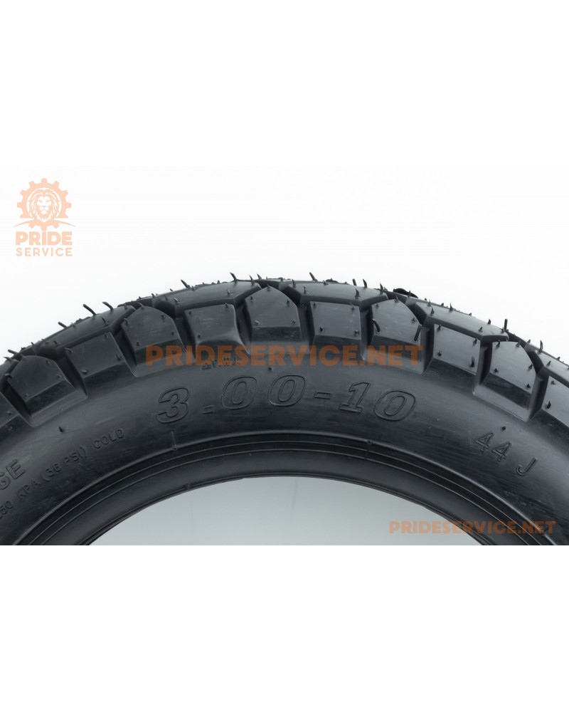 Шина 3,00-10 безкамерна, шипована GRAVITY Шина 3,00-10 безкамерна, шипована GRAVITY