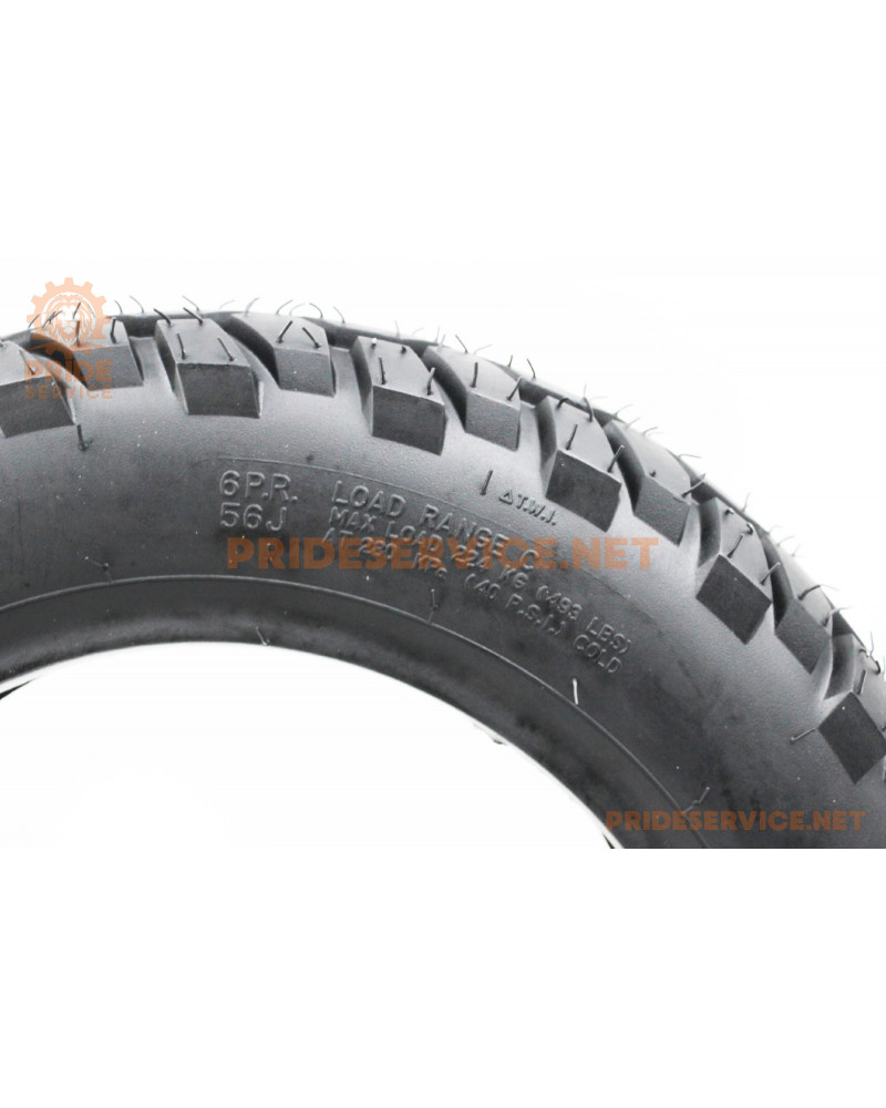 Шина 3,50-10 безкамерна, шипована DX-032