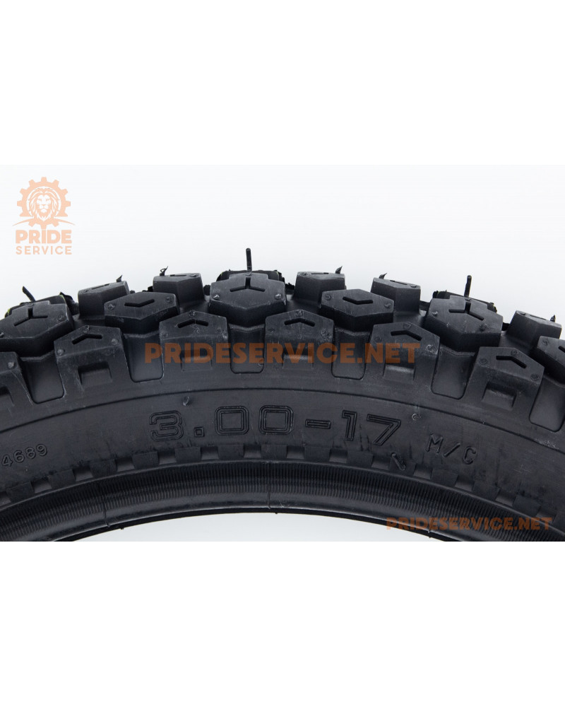 Шина 3,00-17 шипована RAVO Шина 3,00-17 шипована RAVO