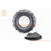 Шина на мотоблок 6,00-12 12PR з камерою "насічка"