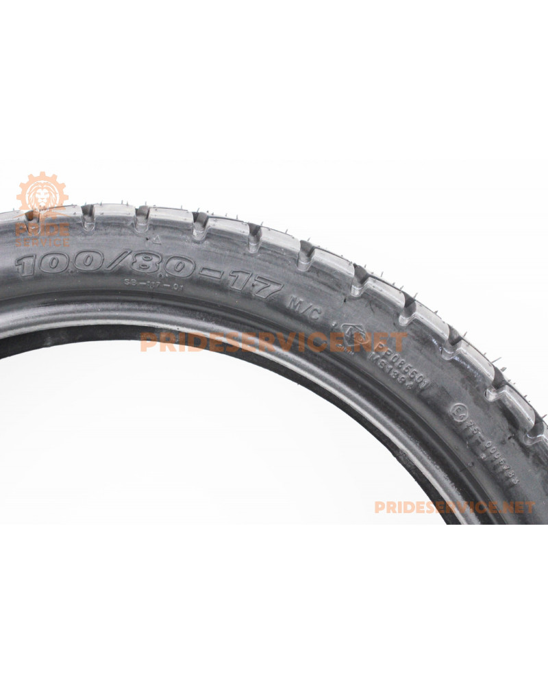 Шина 100/80-17 безкамерна, шипована (Enduro) SB-117